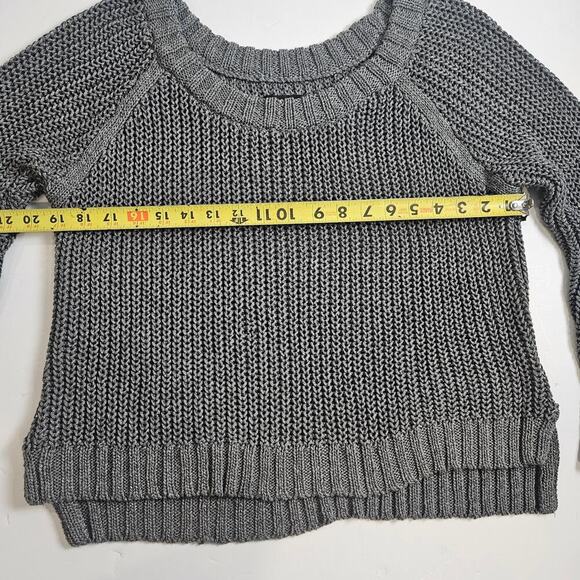 rag & bone Gray Crew Neck Sweater - Picture 2 of 8